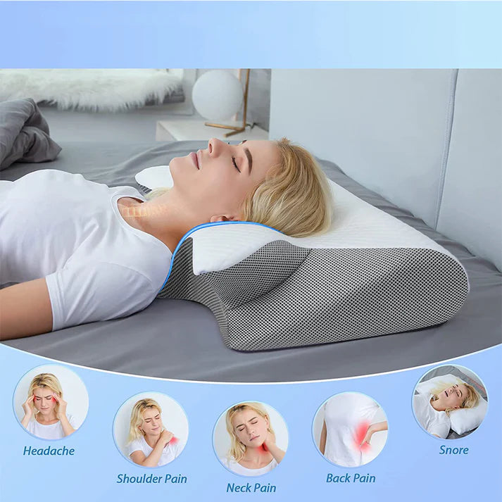 Cervical Neck Foam Pillow