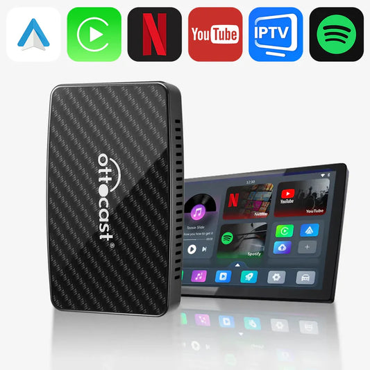 Play2Video Pro Built-in Netflix, YouTube, IPTV, wireless CarPlay/Android auto