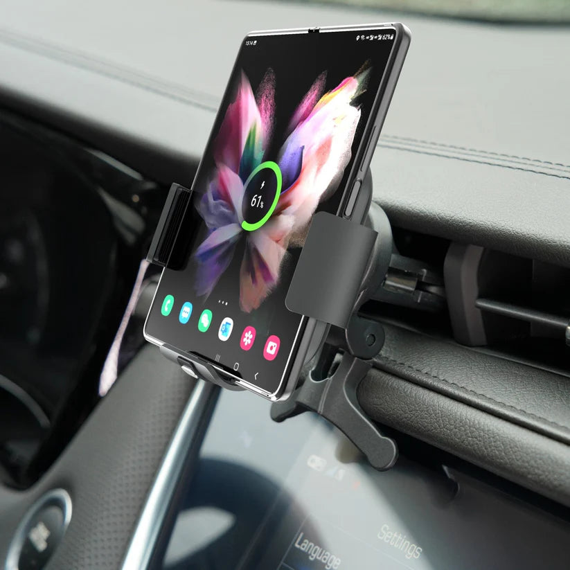 Auto-Grip Car Holder with Fast Wireless Charger For Galaxy Z Fold Series