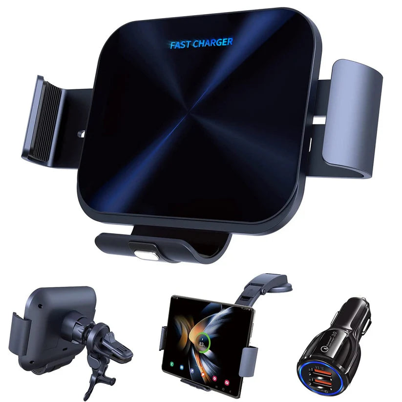 Auto-Grip Car Holder with Fast Wireless Charger For Galaxy Z Fold Series